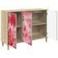 vidaXL Πλαϊνό γραφείο AACHEN Sonoma 102 x 33 x 75 εκ.