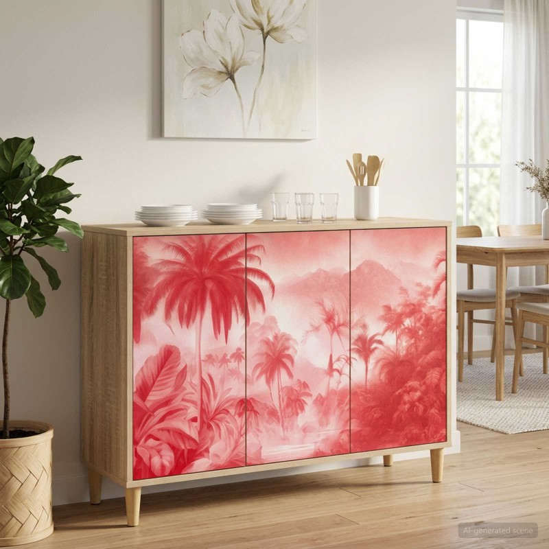 vidaXL Πλαϊνό γραφείο AACHEN Sonoma 102 x 33 x 75 εκ.