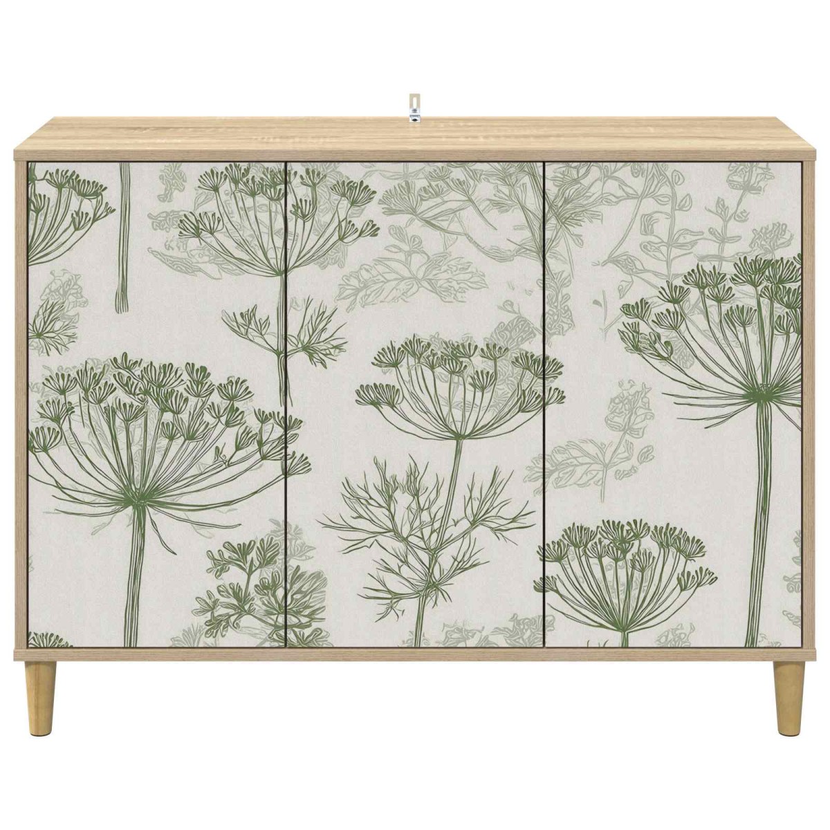 vidaXL Πλαϊνό γραφείο GOTHA Sonoma 102 x 33 x 75 εκ.