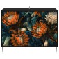 vidaXL Πλαϊνό γραφείο LOCHEM Μαύρη Δρυς 102 x 33 x 76 εκ.