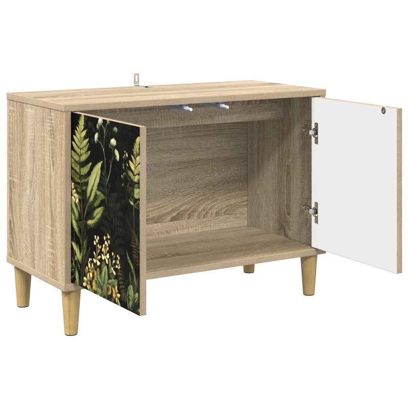 vidaXL Ντουλάπι TV RHENEN 69 x 33 x 50 εκ. Sonoma Επεξεργασμένο Ξύλο