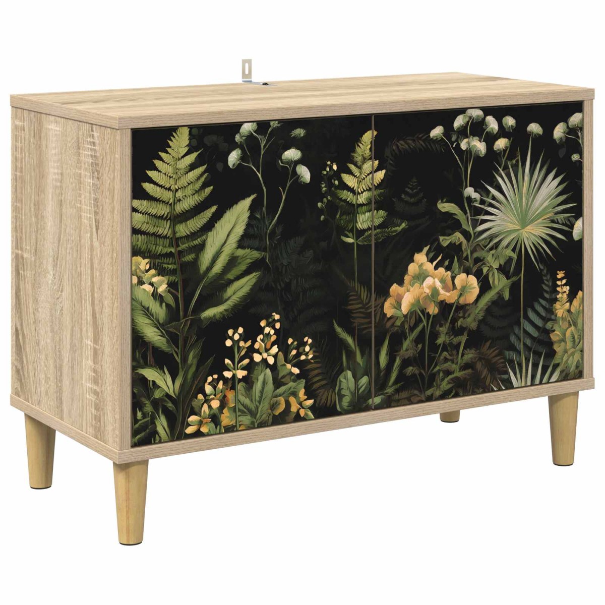 vidaXL Ντουλάπι TV RHENEN 69 x 33 x 50 εκ. Sonoma Επεξεργασμένο Ξύλο