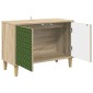 vidaXL Ντουλάπι TV GELEEN 69 x 33 x 50 εκ. Sonoma Επεξεργασμένο Ξύλο