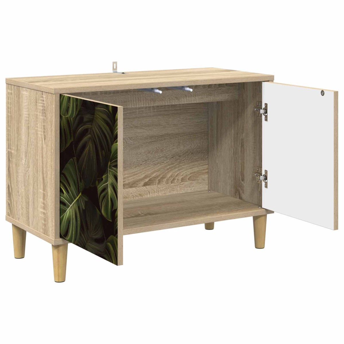 vidaXL Ντουλάπι TV ELBURG 69 x 33 x 50 εκ. Sonoma Επεξεργασμένο Ξύλο
