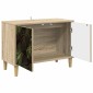 vidaXL Ντουλάπι TV ELBURG 69 x 33 x 50 εκ. Sonoma Επεξεργασμένο Ξύλο