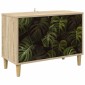 vidaXL Ντουλάπι TV ELBURG 69 x 33 x 50 εκ. Sonoma Επεξεργασμένο Ξύλο