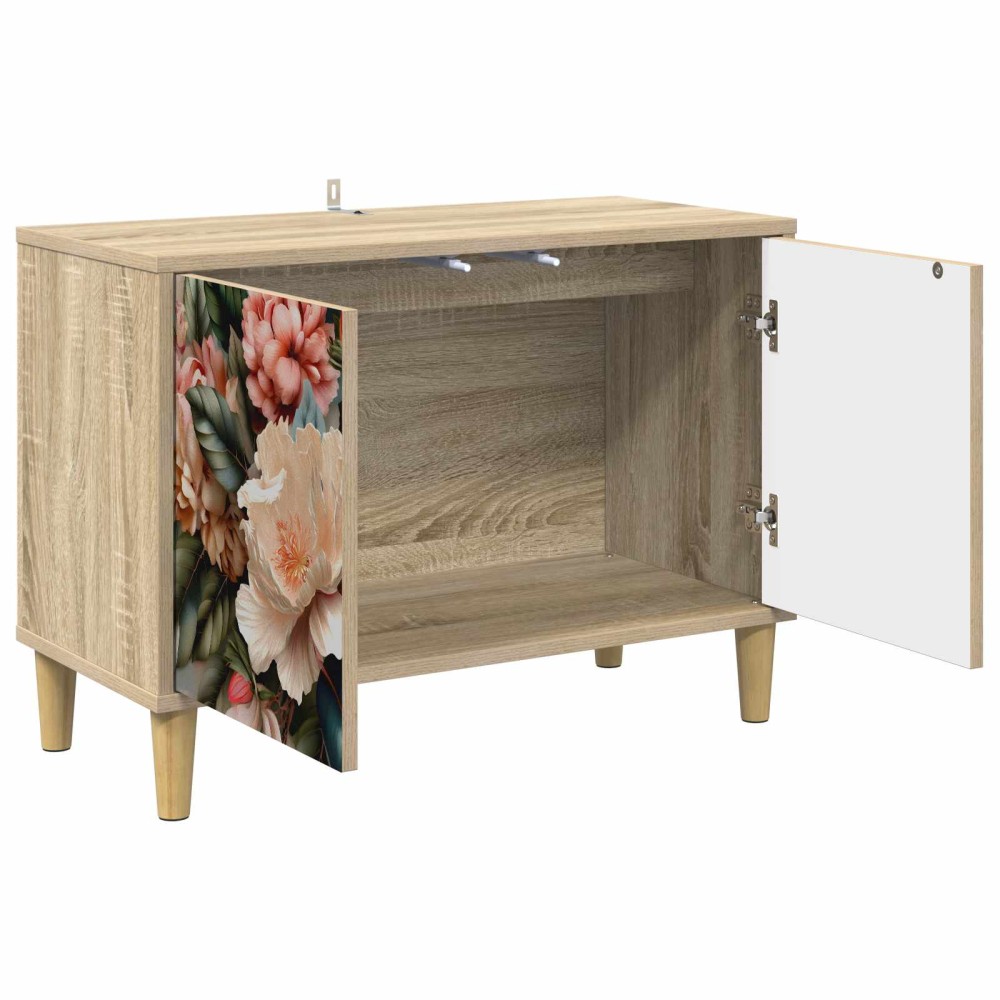 vidaXL Ντουλάπι TV BORNE 69 x 33 x 50 εκ. Sonoma Επεξεργασμένο Ξύλο