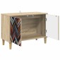 vidaXL Ντουλάπι TV OMMEN 69 x 33 x 50 εκ. Sonoma Επεξεργασμένο Ξύλο
