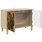 vidaXL Ντουλάπι TV ZAANDAM 69 x 33 x 50 εκ. Sonoma Επεξεργασμένο Ξύλο