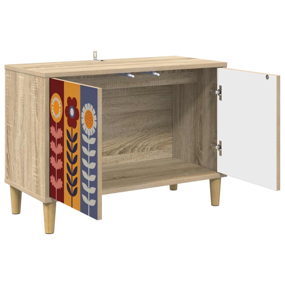 vidaXL Ντουλάπι TV ESSEN 69 x 33 x 50 εκ. Sonoma Επεξεργασμένο Ξύλο