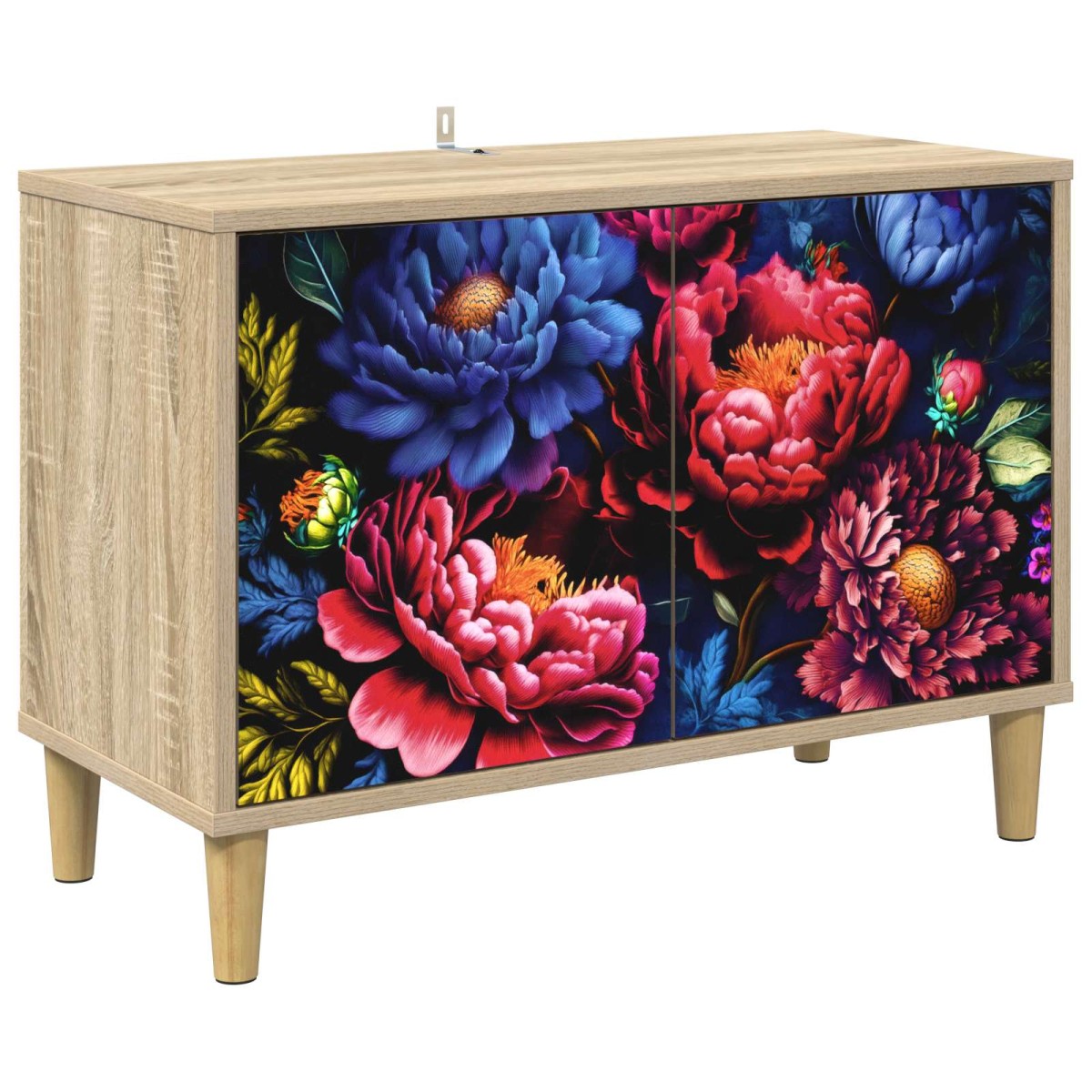 vidaXL Ντουλάπι TV KIEL 69 x 33 x 50 εκ. Sonoma Επεξεργασμένο Ξύλο