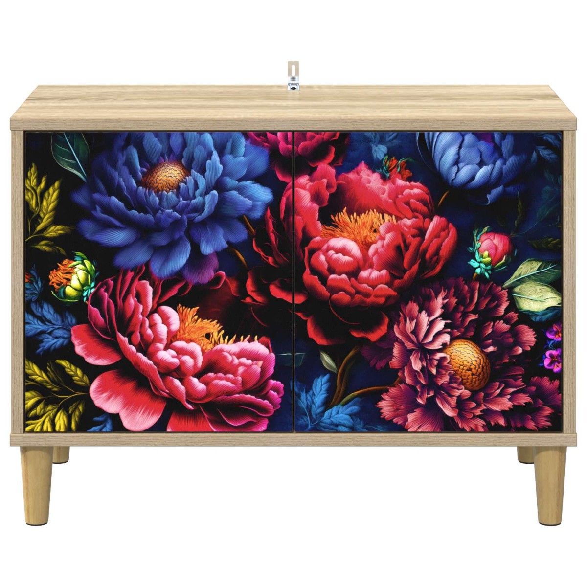 vidaXL Ντουλάπι TV KIEL 69 x 33 x 50 εκ. Sonoma Επεξεργασμένο Ξύλο