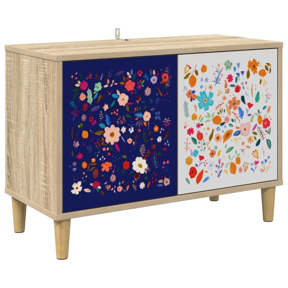 vidaXL Ντουλάπι TV MAINZ 69 x 33 x 50 εκ. Sonoma Επεξεργασμένο Ξύλο