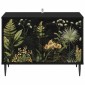 vidaXL Ντουλάπι TV RHENEN 69 x 33 x 50,5 εκ. Μαύρη Δρυς
