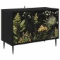 vidaXL Ντουλάπι TV RHENEN 69 x 33 x 50,5 εκ. Μαύρη Δρυς