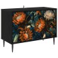 vidaXL Ντουλάπι TV LOCHEM 69 x 33 x 50,5 εκ. Μαύρη Δρυς