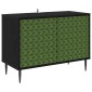 vidaXL Ντουλάπι TV GELEEN 69 x 33 x 50,5 εκ. Μαύρη Δρυς