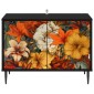 vidaXL Ντουλάπι TV GENNEP 69 x 33 x 50,5 εκ. Μαύρη Δρυς