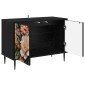 vidaXL Ντουλάπι TV BORNE 69 x 33 x 50,5 εκ. Μαύρη Δρυς