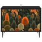 vidaXL Ντουλάπι TV ZAANDAM 69 x 33 x 50,5 εκ. Μαύρη Δρυς