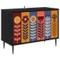 vidaXL Ντουλάπι TV ESSEN 69 x 33 x 50,5 εκ. Μαύρη Δρυς