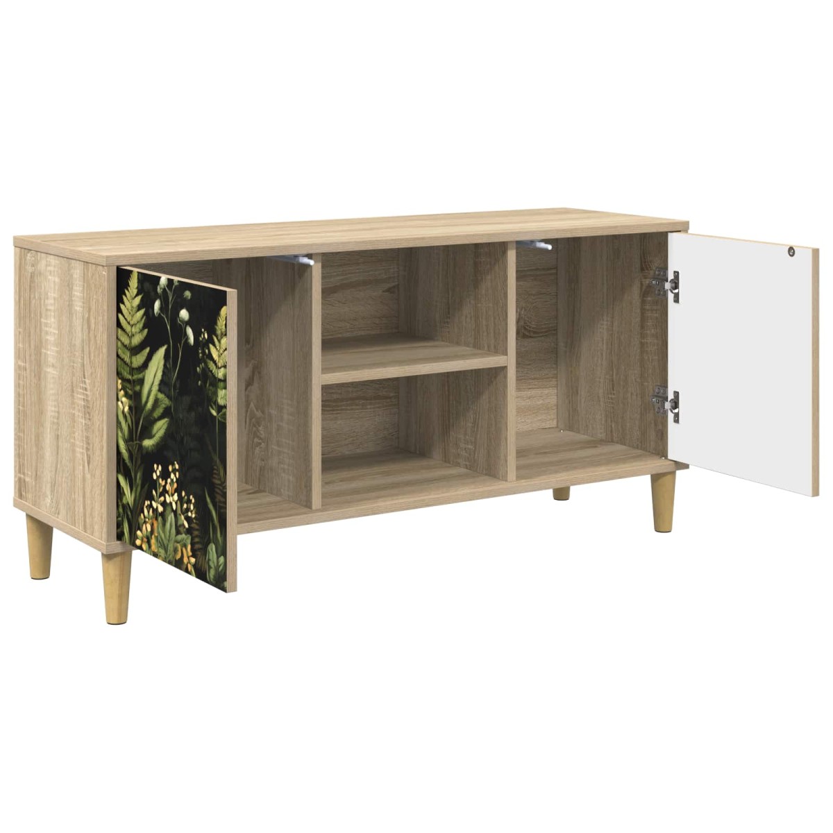 vidaXL Ντουλάπι TV RHENEN 102 x 33 x 50 εκ. Sonoma Επεξεργασμένο Ξύλο