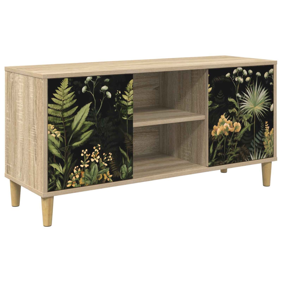 vidaXL Ντουλάπι TV RHENEN 102 x 33 x 50 εκ. Sonoma Επεξεργασμένο Ξύλο