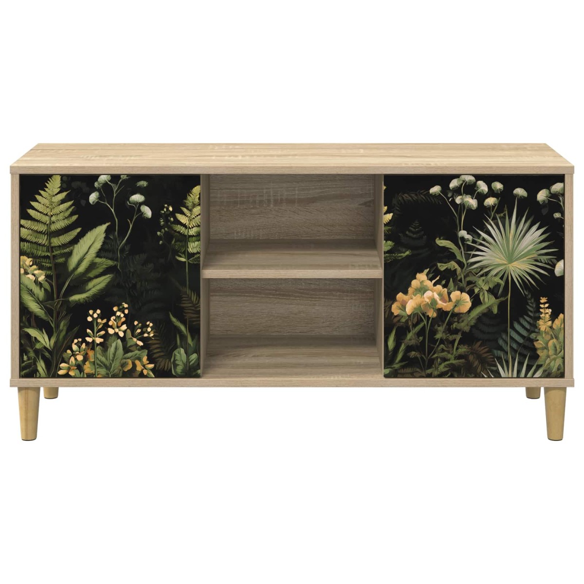 vidaXL Ντουλάπι TV RHENEN 102 x 33 x 50 εκ. Sonoma Επεξεργασμένο Ξύλο