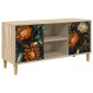 vidaXL Ντουλάπι TV LOCHEM 102 x 33 x 50 εκ. Sonoma Επεξεργασμένο Ξύλο
