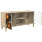 vidaXL Ντουλάπι TV LOCHEM 102 x 33 x 50 εκ. Sonoma Επεξεργασμένο Ξύλο