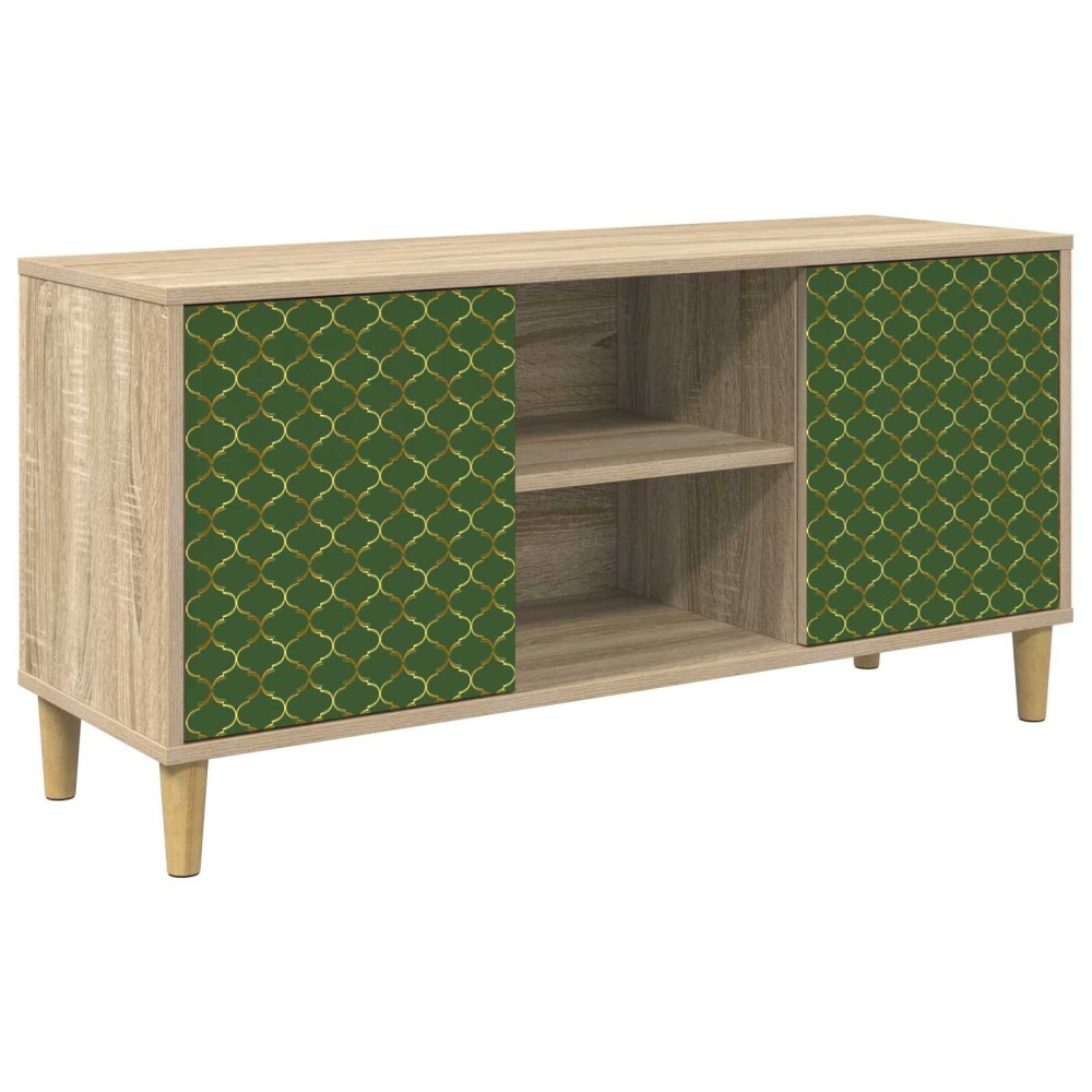 vidaXL Ντουλάπι TV GELEEN 102 x 33 x 50 εκ. Sonoma Επεξεργασμένο Ξύλο