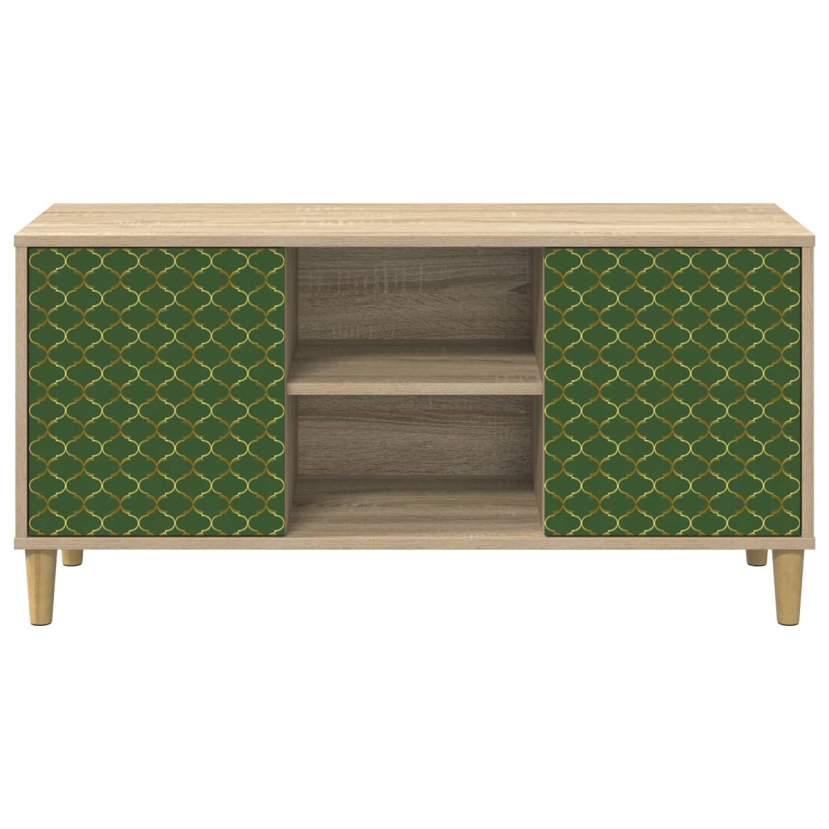 vidaXL Ντουλάπι TV GELEEN 102 x 33 x 50 εκ. Sonoma Επεξεργασμένο Ξύλο