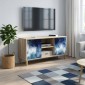 vidaXL Ντουλάπι TV RAALTE 102 x 33 x 50 εκ. Sonoma Επεξεργασμένο Ξύλο