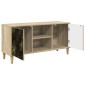 vidaXL Ντουλάπι TV ELBURG 102 x 33 x 50 εκ. Sonoma Επεξεργασμένο Ξύλο