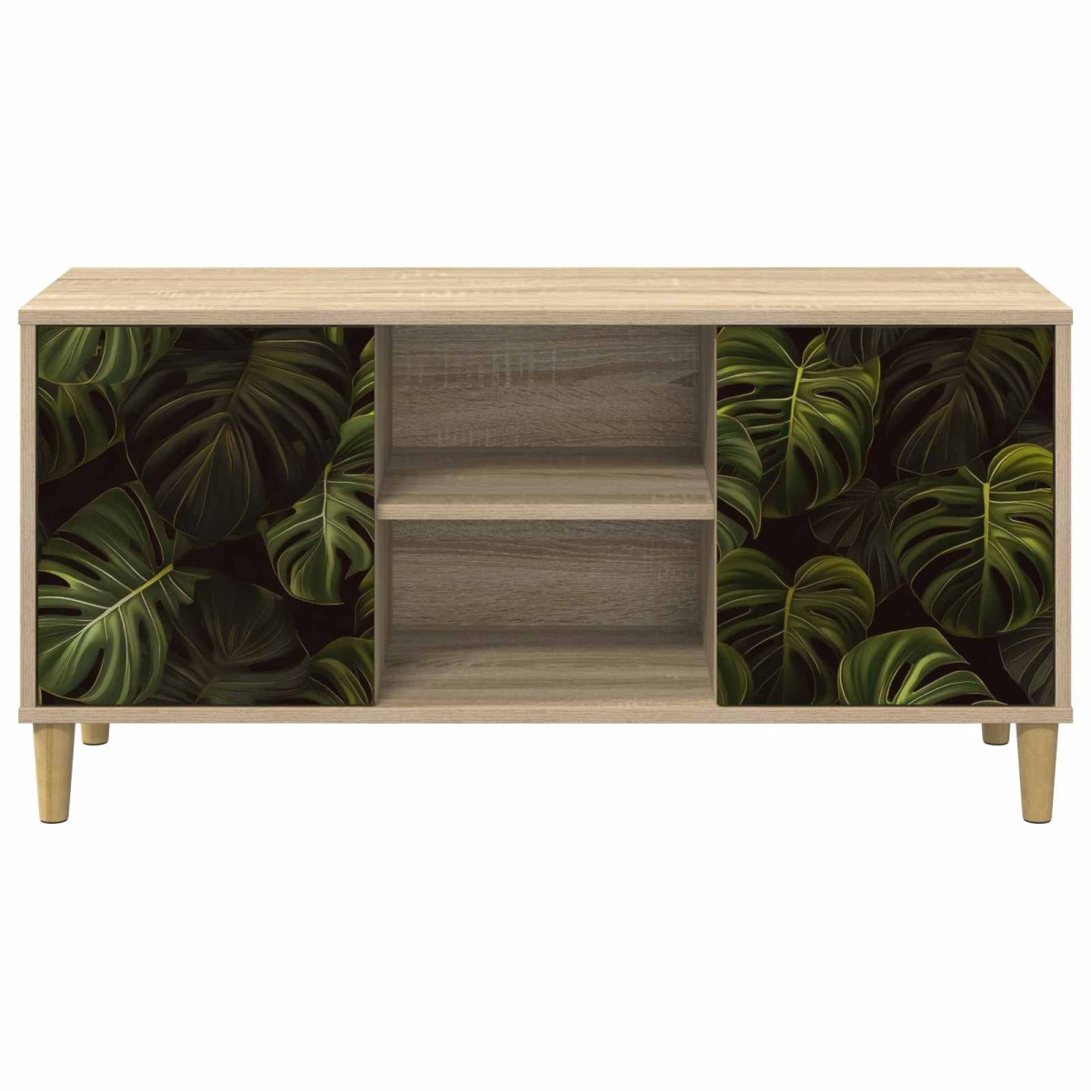 vidaXL Ντουλάπι TV ELBURG 102 x 33 x 50 εκ. Sonoma Επεξεργασμένο Ξύλο