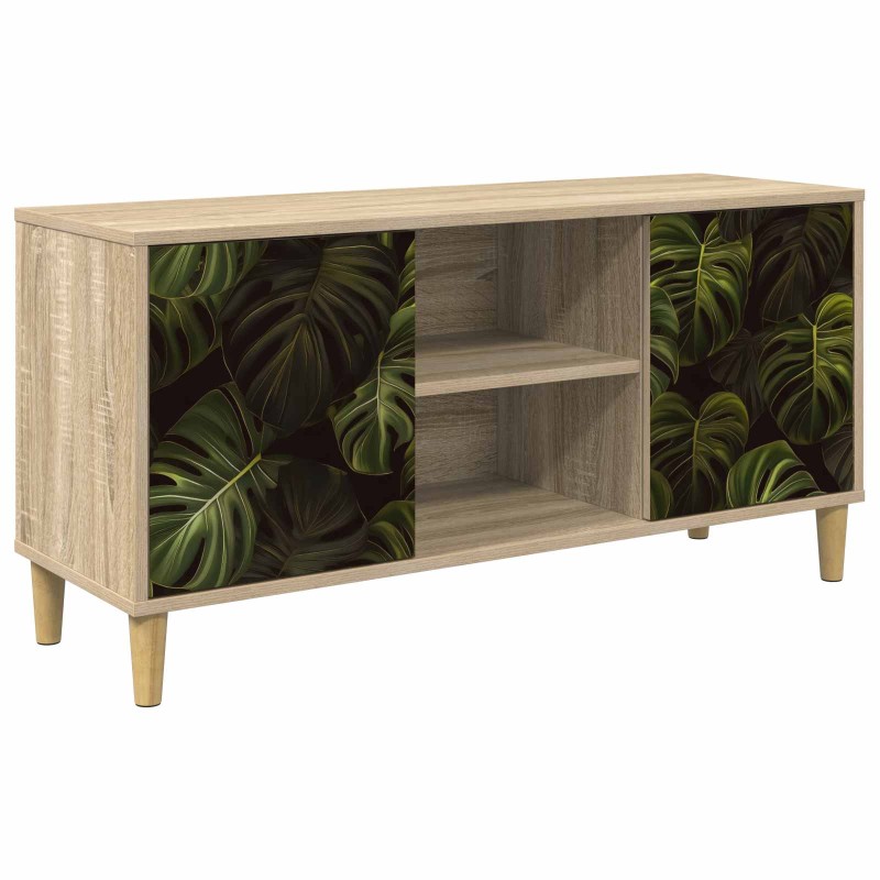 vidaXL Ντουλάπι TV ELBURG 102 x 33 x 50 εκ. Sonoma Επεξεργασμένο Ξύλο
