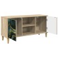 vidaXL Ντουλάπι TV WIJHE 102 x 33 x 50 εκ. Sonoma Επεξεργασμένο Ξύλο