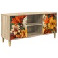 vidaXL Ντουλάπι TV GENNEP 102 x 33 x 50 εκ. Sonoma Επεξεργασμένο Ξύλο