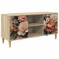 vidaXL Ντουλάπι TV BORNE 102 x 33 x 50 εκ. Sonoma Επεξεργασμένο Ξύλο