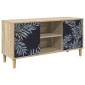 vidaXL Ντουλάπι TV DOKKUM 102 x 33 x 50 εκ. Sonoma Επεξεργασμένο Ξύλο
