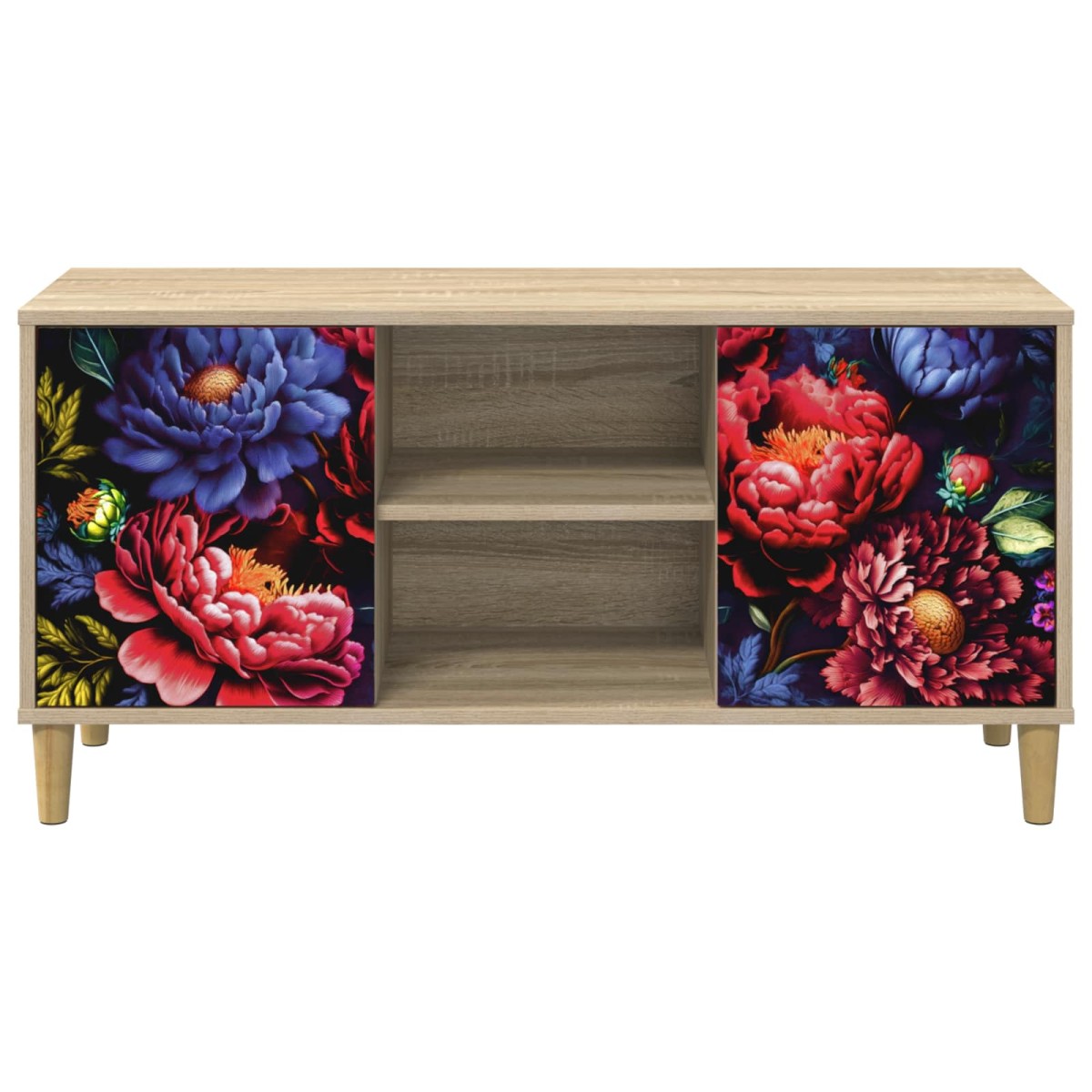 vidaXL Ντουλάπι TV KIEL 102 x 33 x 50 εκ. Sonoma Επεξεργασμένο Ξύλο