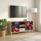 vidaXL Ντουλάπι TV KIEL 102 x 33 x 50 εκ. Sonoma Επεξεργασμένο Ξύλο