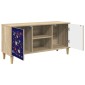 vidaXL Ντουλάπι TV MAINZ 102 x 33 x 50 εκ. Sonoma Επεξεργασμένο Ξύλο