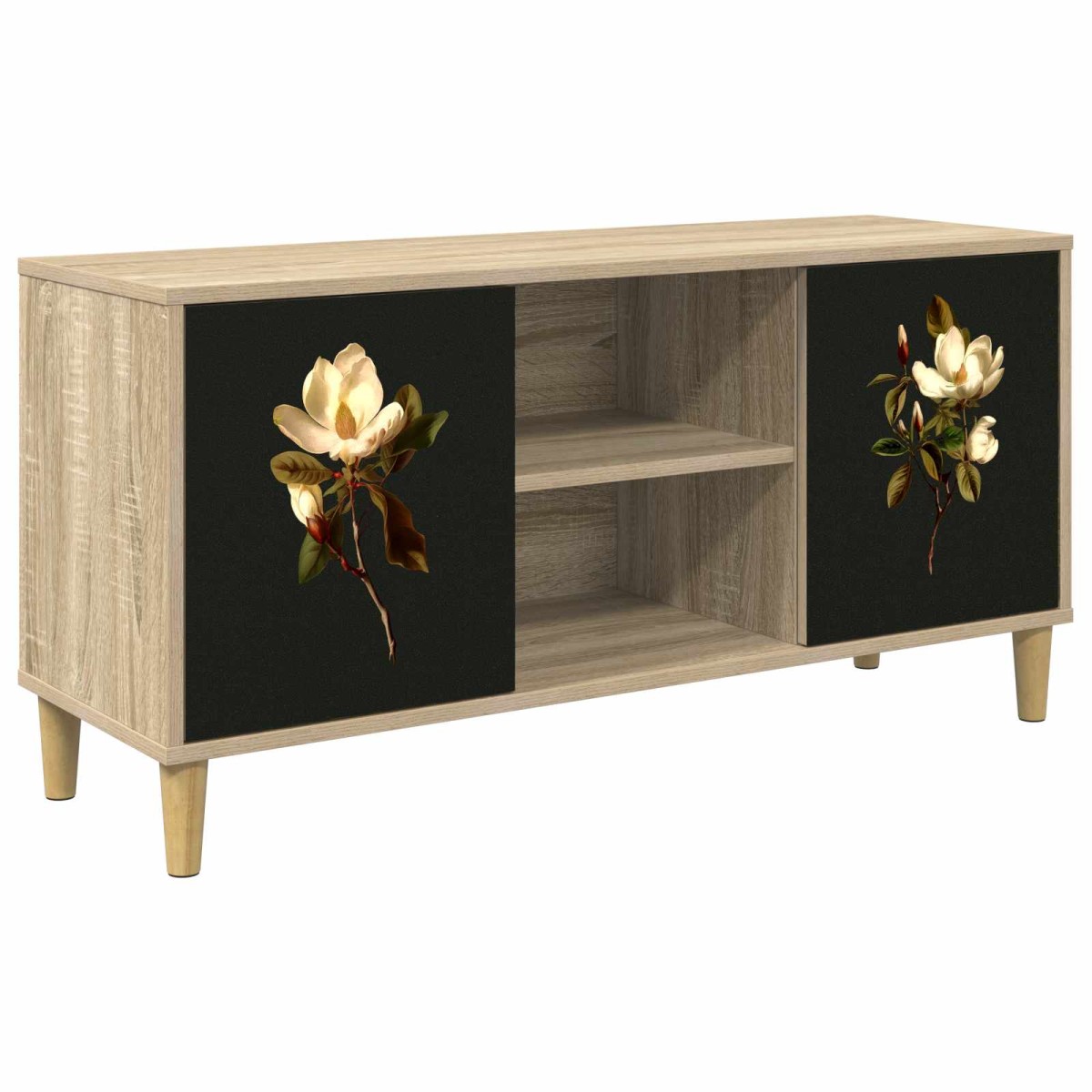 vidaXL Ντουλάπι TV BREMEN 102 x 33 x 50 εκ. Sonoma Επεξεργασμένο Ξύλο