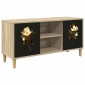 vidaXL Ντουλάπι TV BREMEN 102 x 33 x 50 εκ. Sonoma Επεξεργασμένο Ξύλο