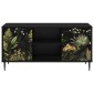 vidaXL Ντουλάπι TV RHENEN 102 x 33 x 51 εκ Μαύρη Δρυς