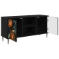 vidaXL Ντουλάπι TV LOCHEM 102 x 33 x 51 εκ Μαύρη Δρυς