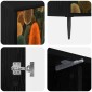 vidaXL Ντουλάπι TV ZAANDAM 102 x 33 x 51 εκ Μαύρη Δρυς
