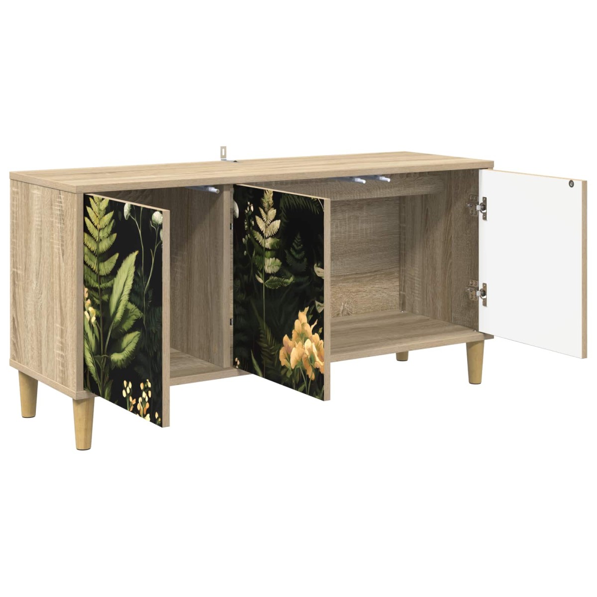 vidaXL Ντουλάπι TV RHENEN 102 x 33 x 50 εκ. Sonoma Επεξεργασμένο Ξύλο