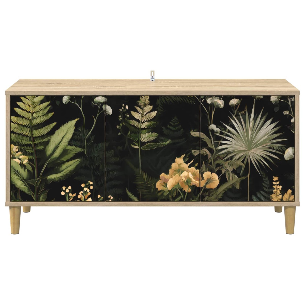 vidaXL Ντουλάπι TV RHENEN 102 x 33 x 50 εκ. Sonoma Επεξεργασμένο Ξύλο
